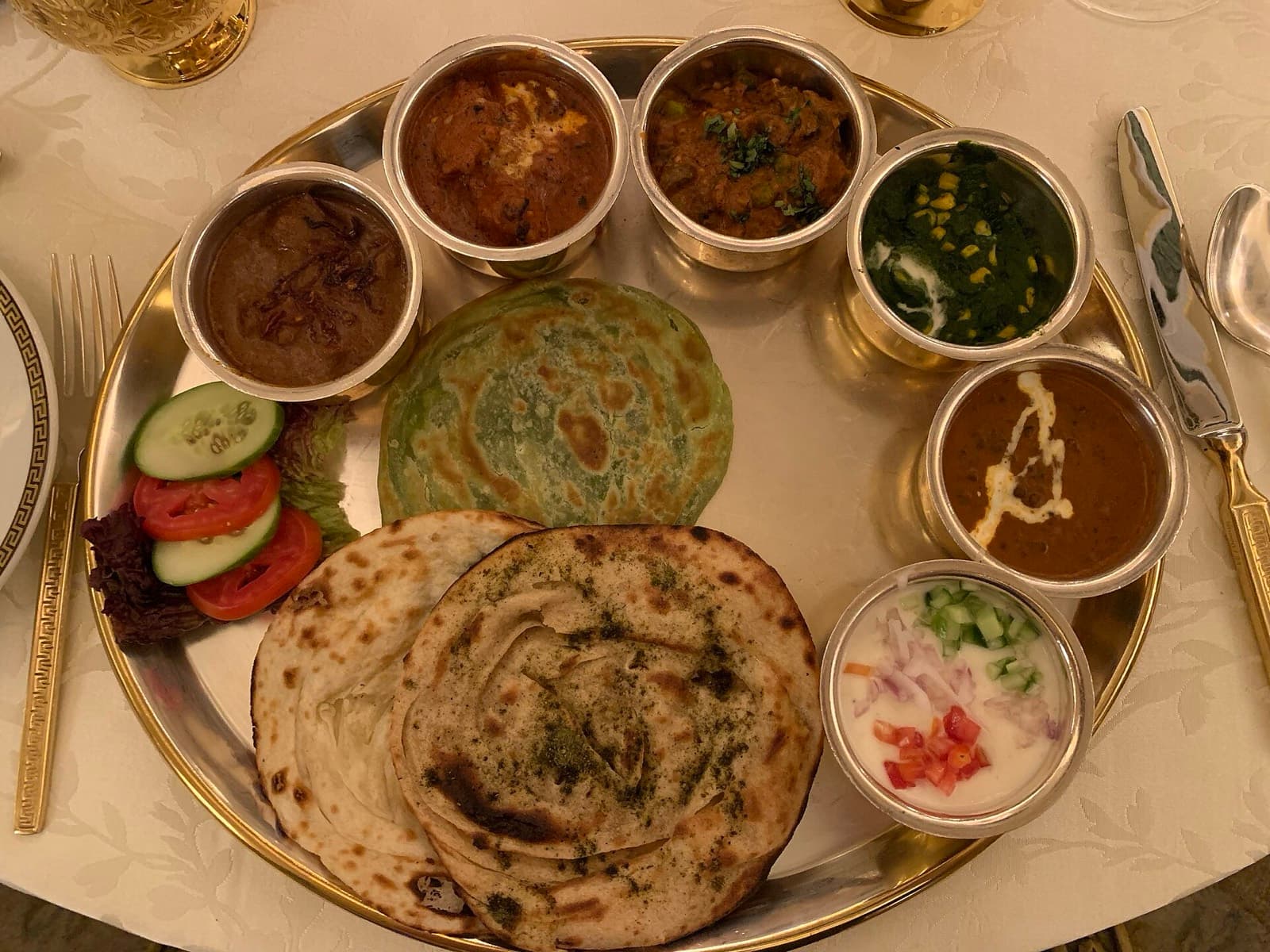 Indian Cuisine served at MaruWagarh Desert Resort